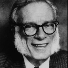 Isaac Asimov – ou o cara com as melhores costeletas do mundo.