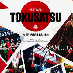 PlayArte traz com exclusividade o Festival Tokusatsu