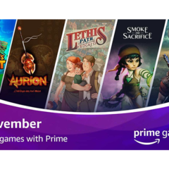 Novidades da Prime Gaming para Novembro de 2020