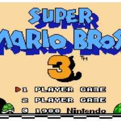 Relembrando o incrível game Super Mario Bros 3