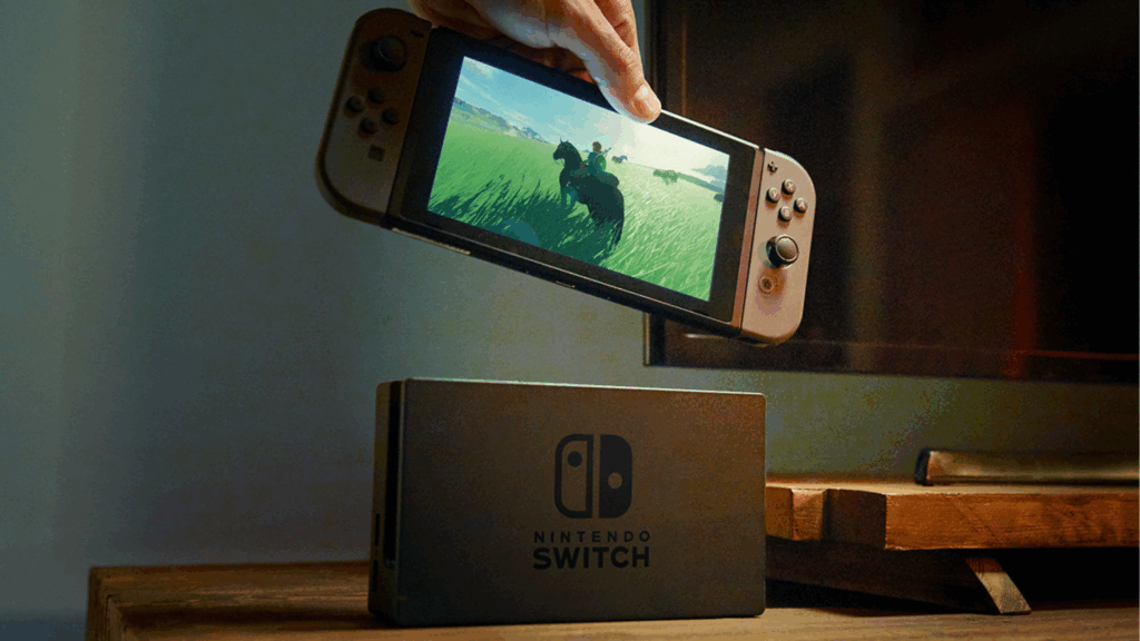Nintendo Switch e sua Dock