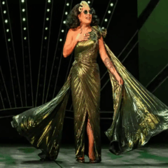 Glória Groove mistura o cartunesco e sua potência Drag em Wicked